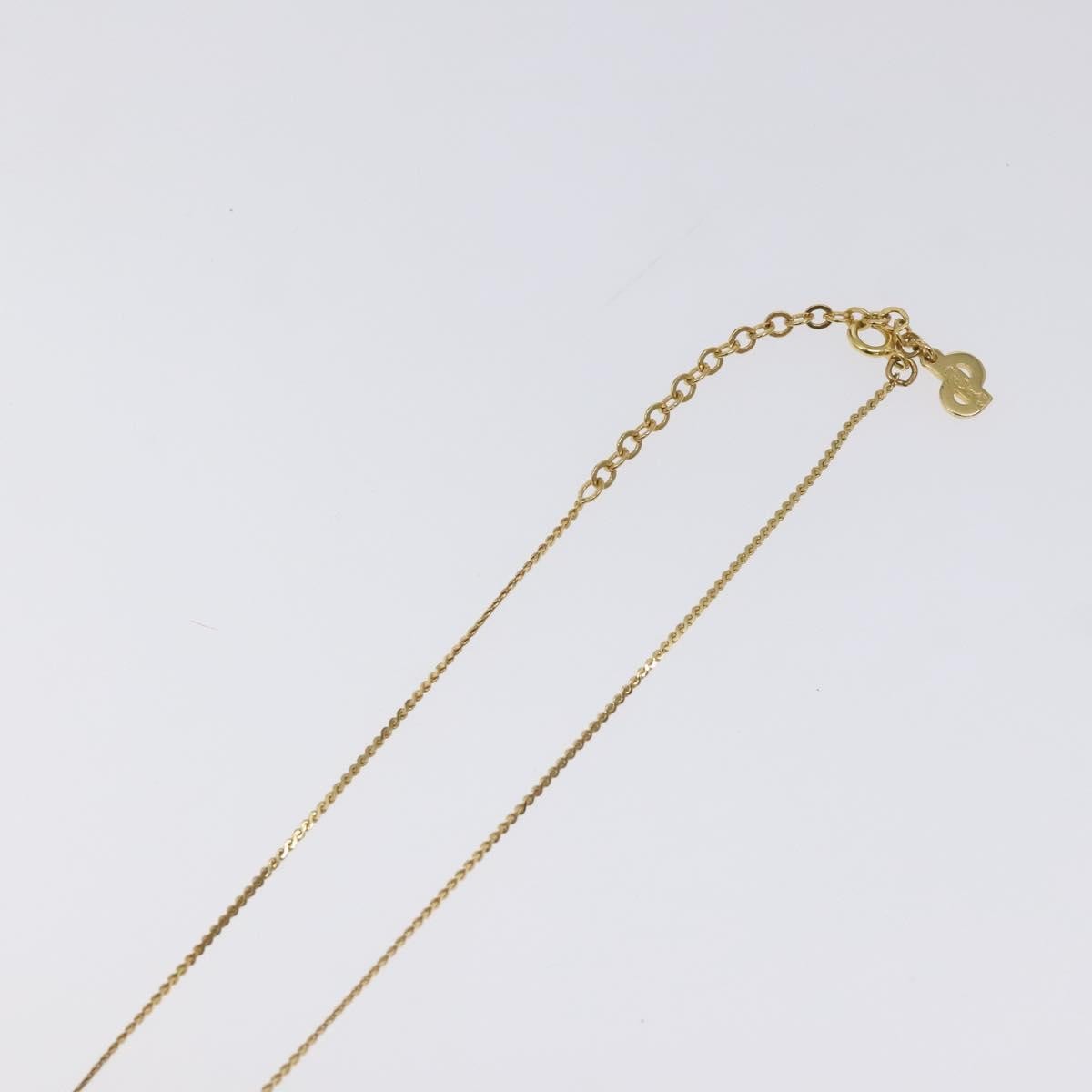 Christian Dior CD Pendant Necklace Gold-plated, GOLD, GOLD_PLATED, Necklace