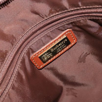 Burberry Nova Handbag Check Pattern, GREEN, PVC, Handbag