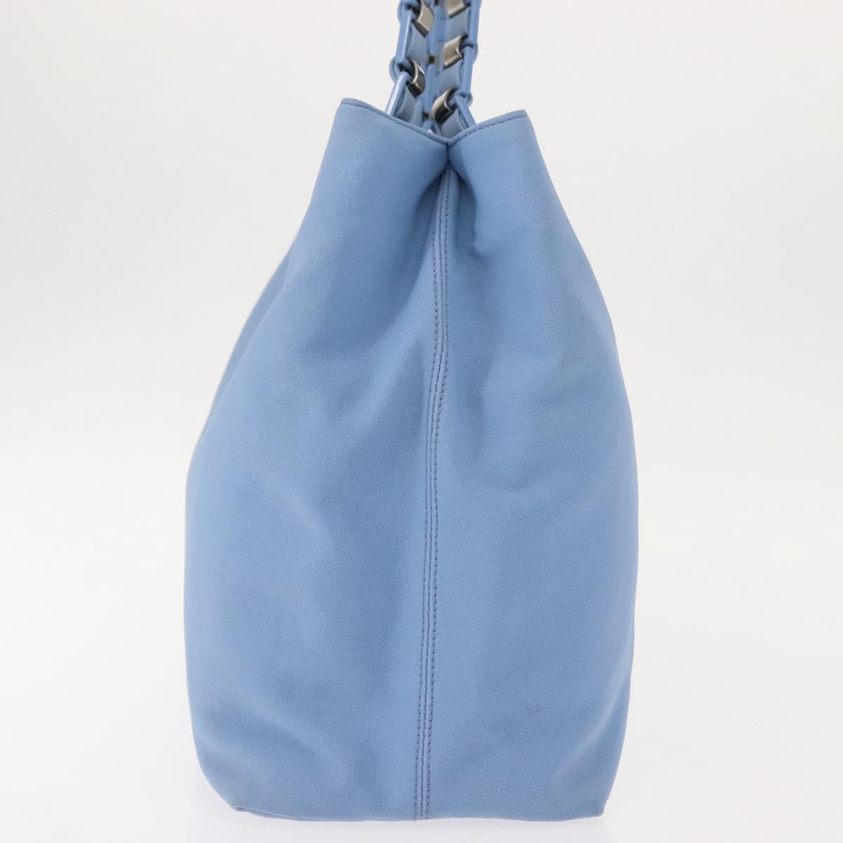 Salvatore Ferragamo Vala tote Canvas, BLUE, CANVAS, Tote bag