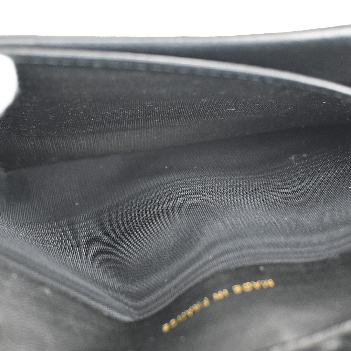 Chanel CC Bifold Wallet Quilted Caviar, BLACK, LEATHER, Wallets