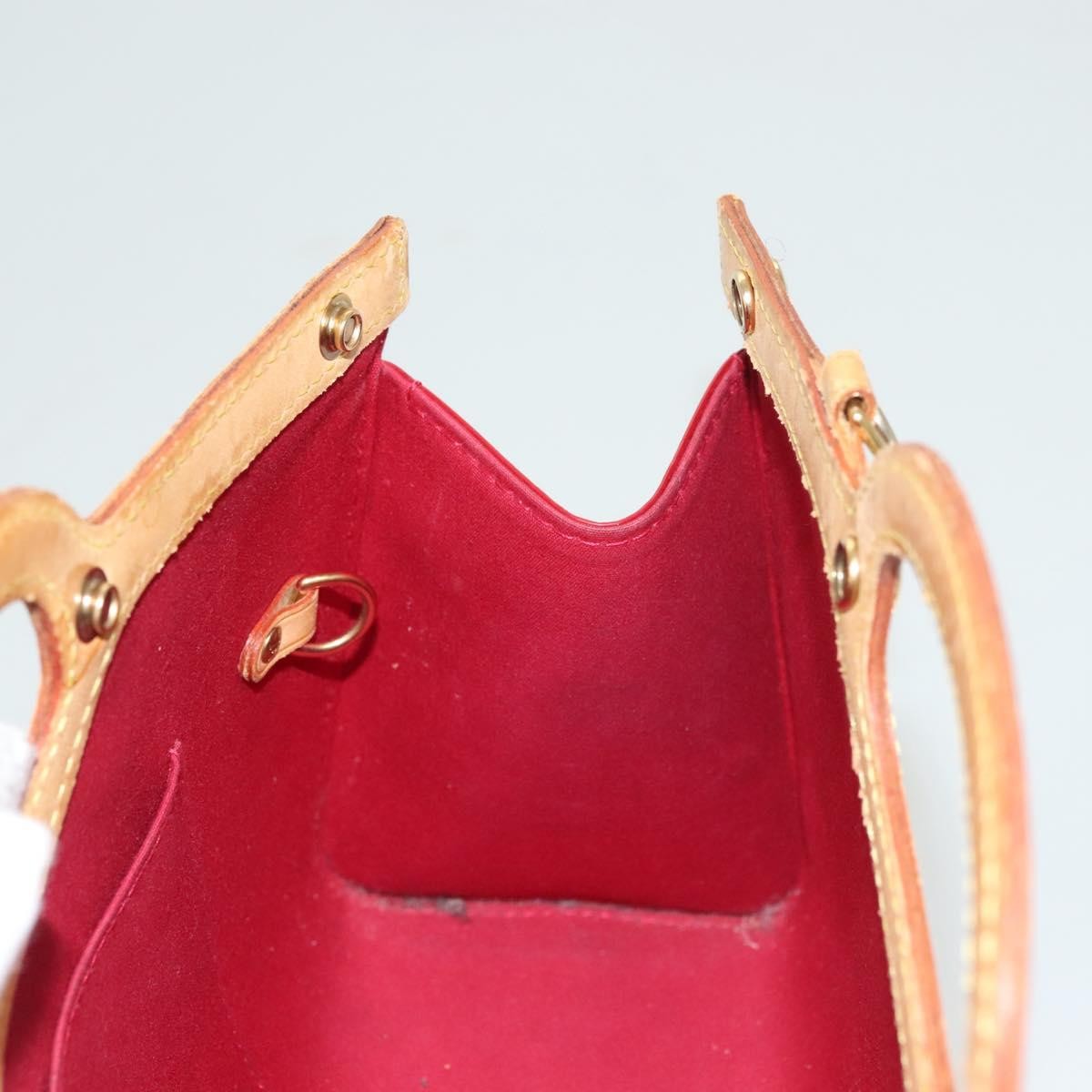 Louis Vuitton Roxbury Drive Handbag Monogram Vernis, RED, PATENT_LEATHER, Handbag