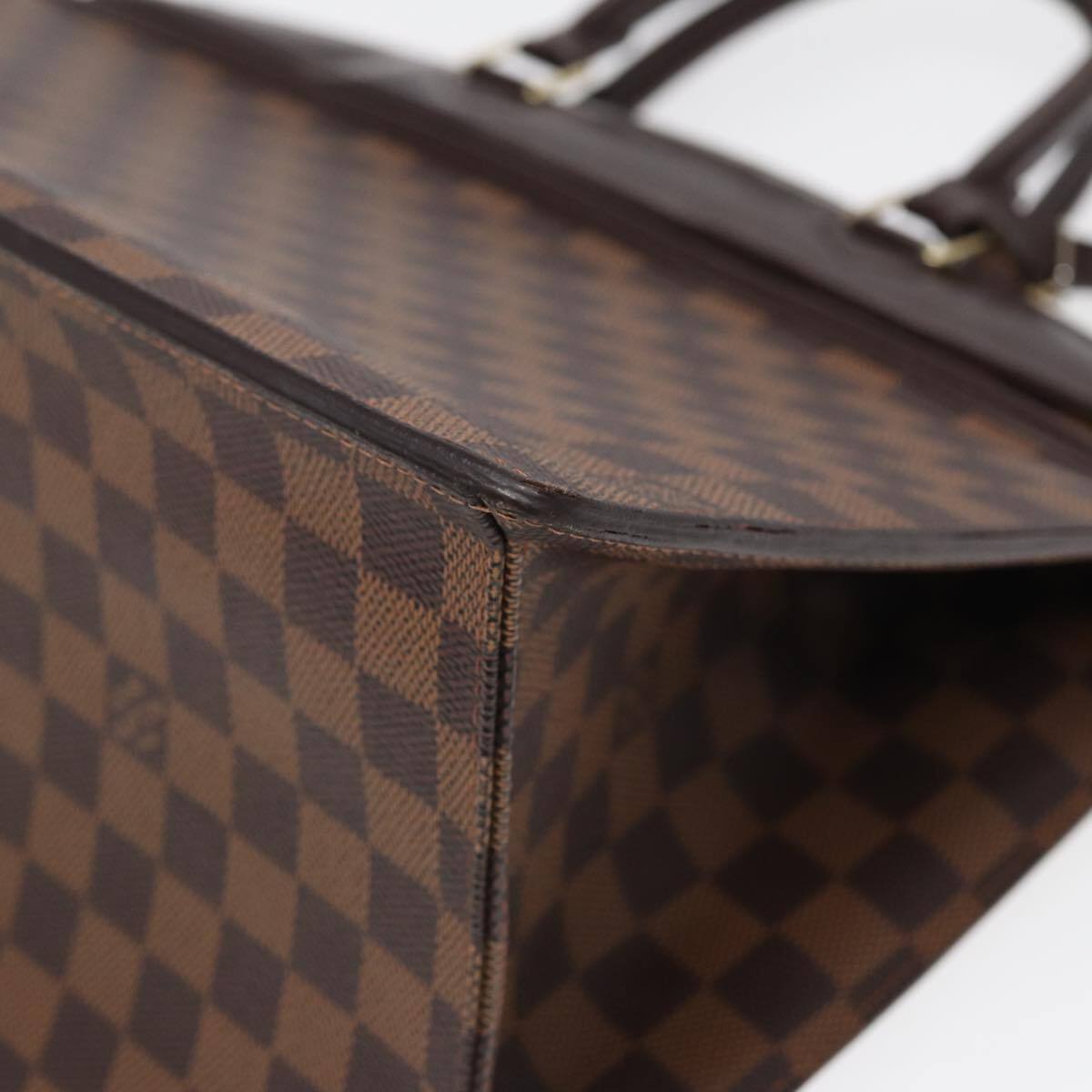Louis Vuitton Riviera Handbag Damier, BROWN, CANVAS, Handbag