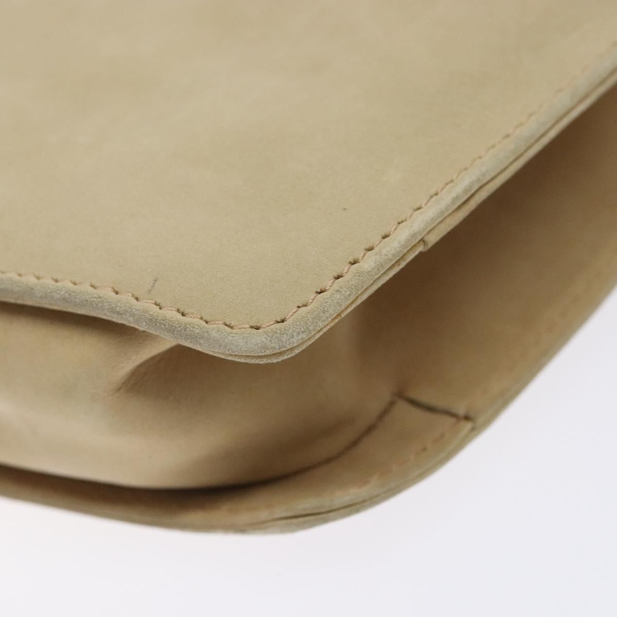 Salvatore Ferragamo Vintage Handbag Suede, BEIGE, SUEDE, Handbag