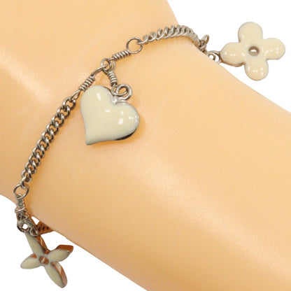 Louis Vuitton Sweet Monogram Charm Bracelet Metal with Enamel, SILVER, METAL, Bracelet