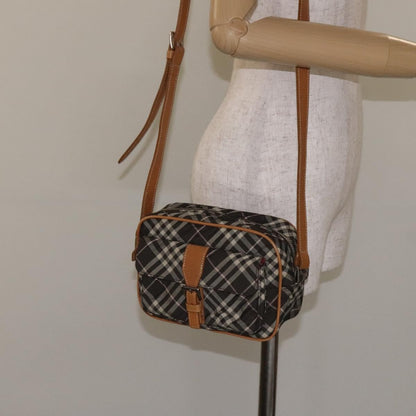 Burberry Nova Check Blue Label Nylon, BROWN, NYLON, Travel bag