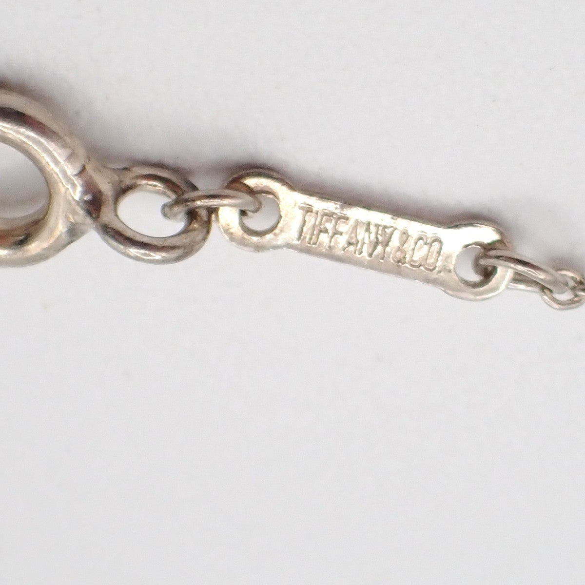 Tiffany & Co. Elsa Peretti Open Heart Pendant Necklace Sterling Silver, Silver, Silver, Necklace