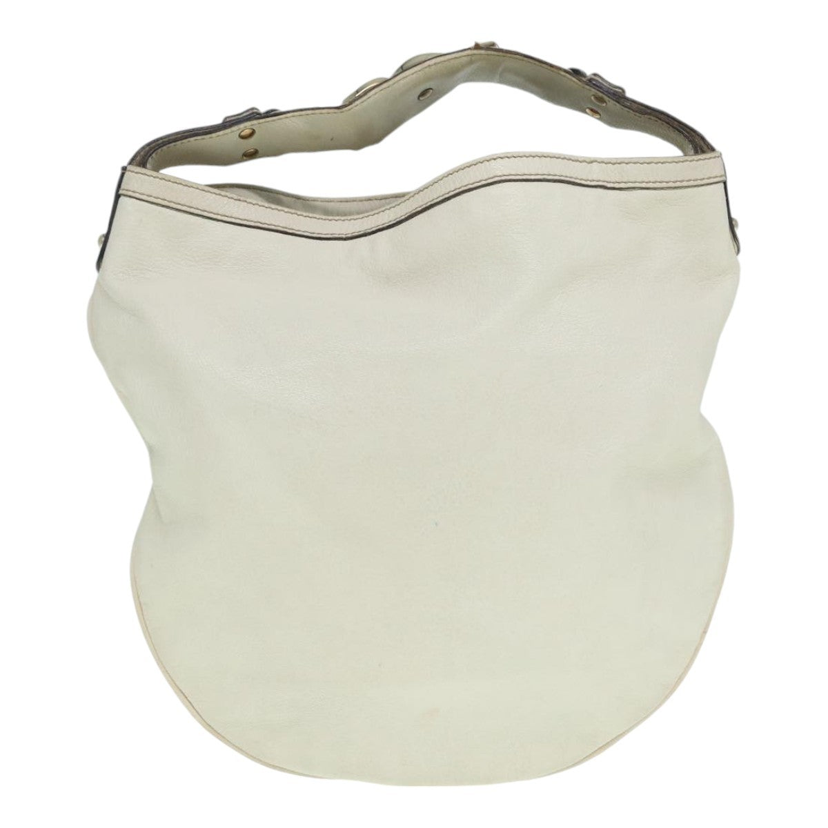 Gucci Horsebit Hobo Leather, BEIGE, LEATHER, Shoulder bag