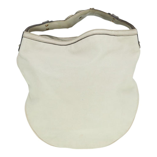 Gucci Horsebit Hobo Leather, BEIGE, LEATHER, Shoulder bag