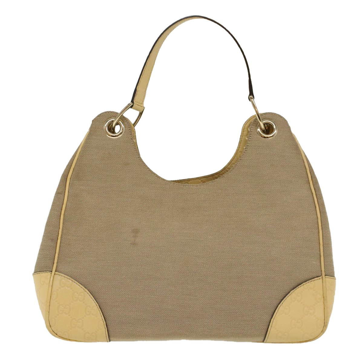 Gucci Colbert Hobo Canvas with Leather, BROWN, CANVAS, Shoulder bag