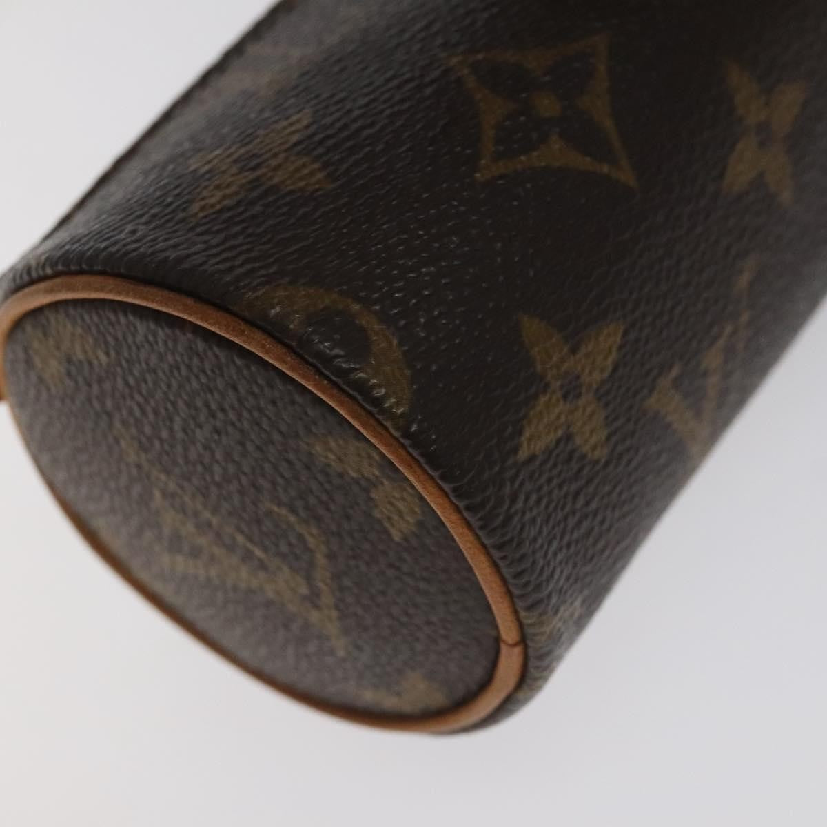 Louis Vuitton Papillon Pochette Monogram Canvas, BROWN, CANVAS, Handbag