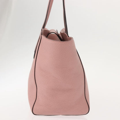 Gucci Swing Tote Leather, PINK, LEATHER, Tote bag