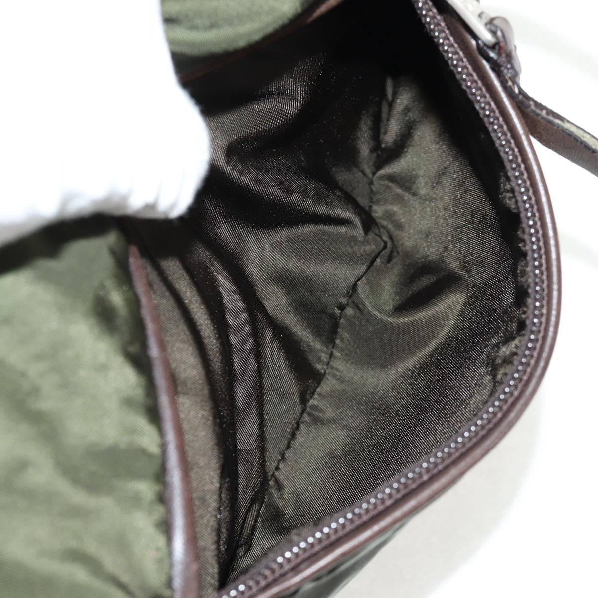 Prada Vintage Shoulder Bag Tessuto, KHAKI, NYLON, Shoulder bag