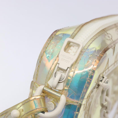 Louis Vuitton Pochette Volga Limited Edition Monogram Prism PVC, SILVER, PVC, Clutche & pouche