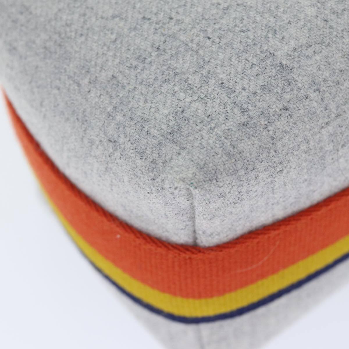 Hermes Bride à Brac Wool, GRAY, WOOL, Scarve & shawl