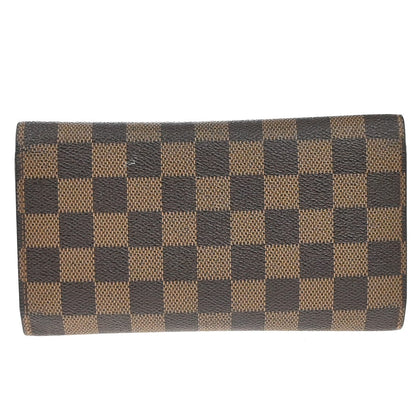 Louis Vuitton Porte Tresor International Wallet Monogram Canvas, BROWN, CANVAS, Wallets