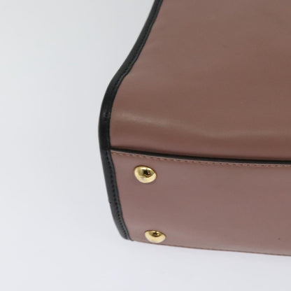 Fendi Runaway Bag Leather, PINK, LEATHER, Handbag