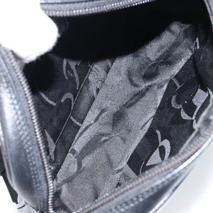 Salvatore Ferragamo Vintage Shoulder Bag Leather, BLACK, LEATHER, Shoulder bag