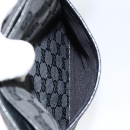 Gucci Vintage Shoulder Bag Monogram Canvas, BLACK, CANVAS, Shoulder bag