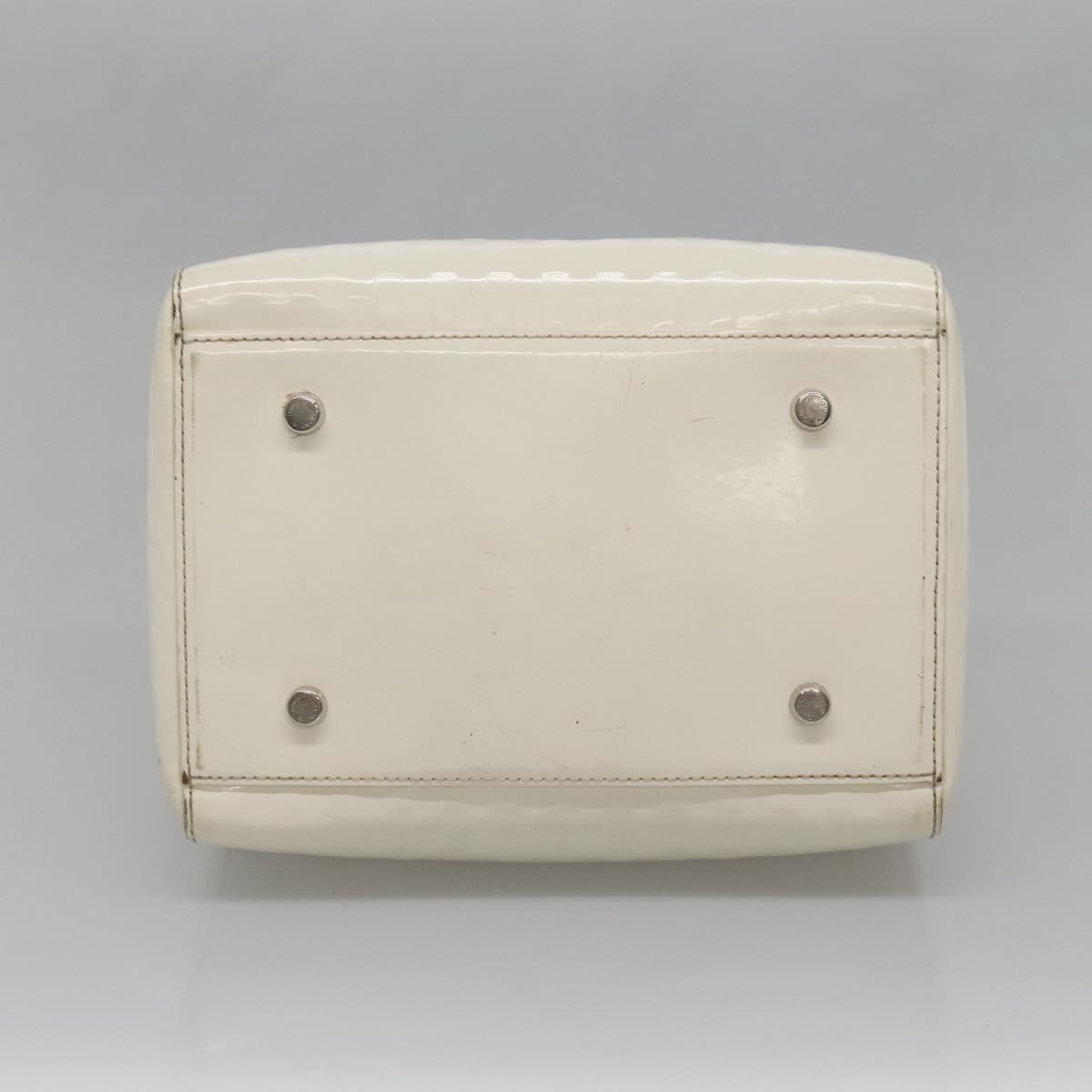 Louis Vuitton Speedy Cube Bag Damier Facette, WHITE, PATENT_LEATHER, Handbag