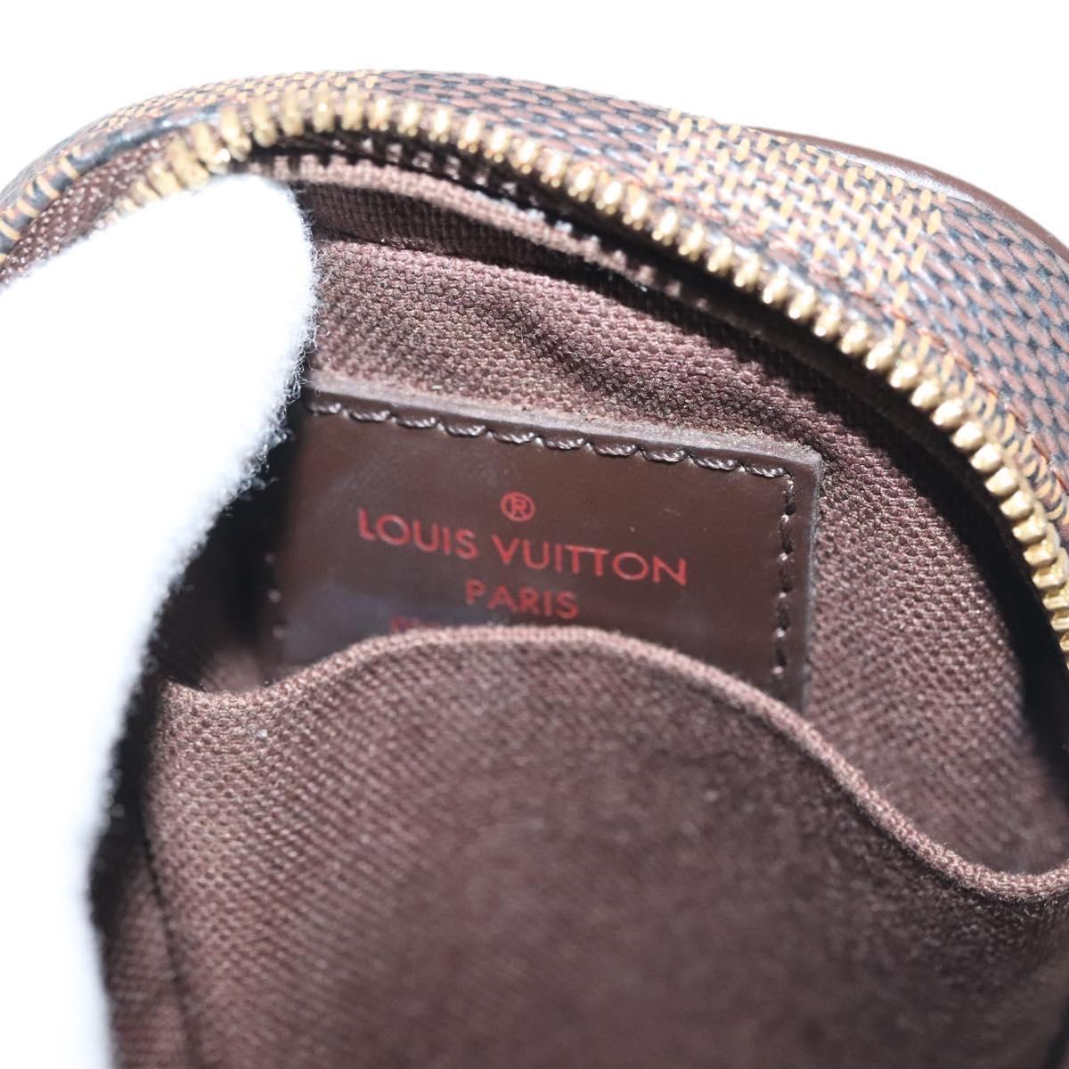 Louis Vuitton Etui Okapi Camera Case Damier, BROWN, CANVAS, Clutche & pouche