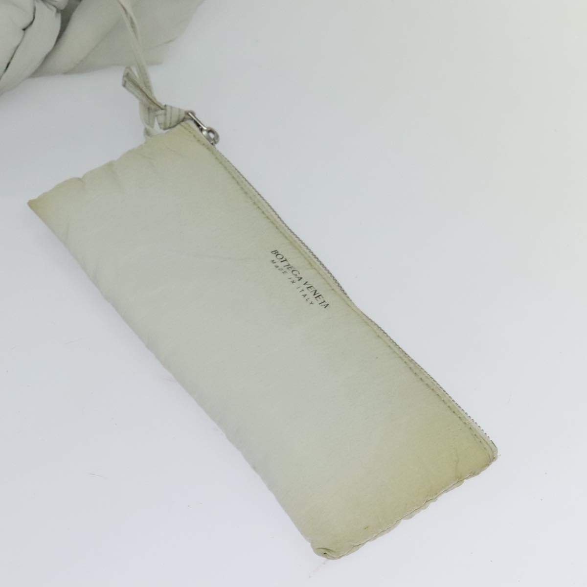 Bottega Veneta Padded Tech Cassette Crossbody Bag Intrecciato Nylon, GRAY, NYLON, Shoulder bag