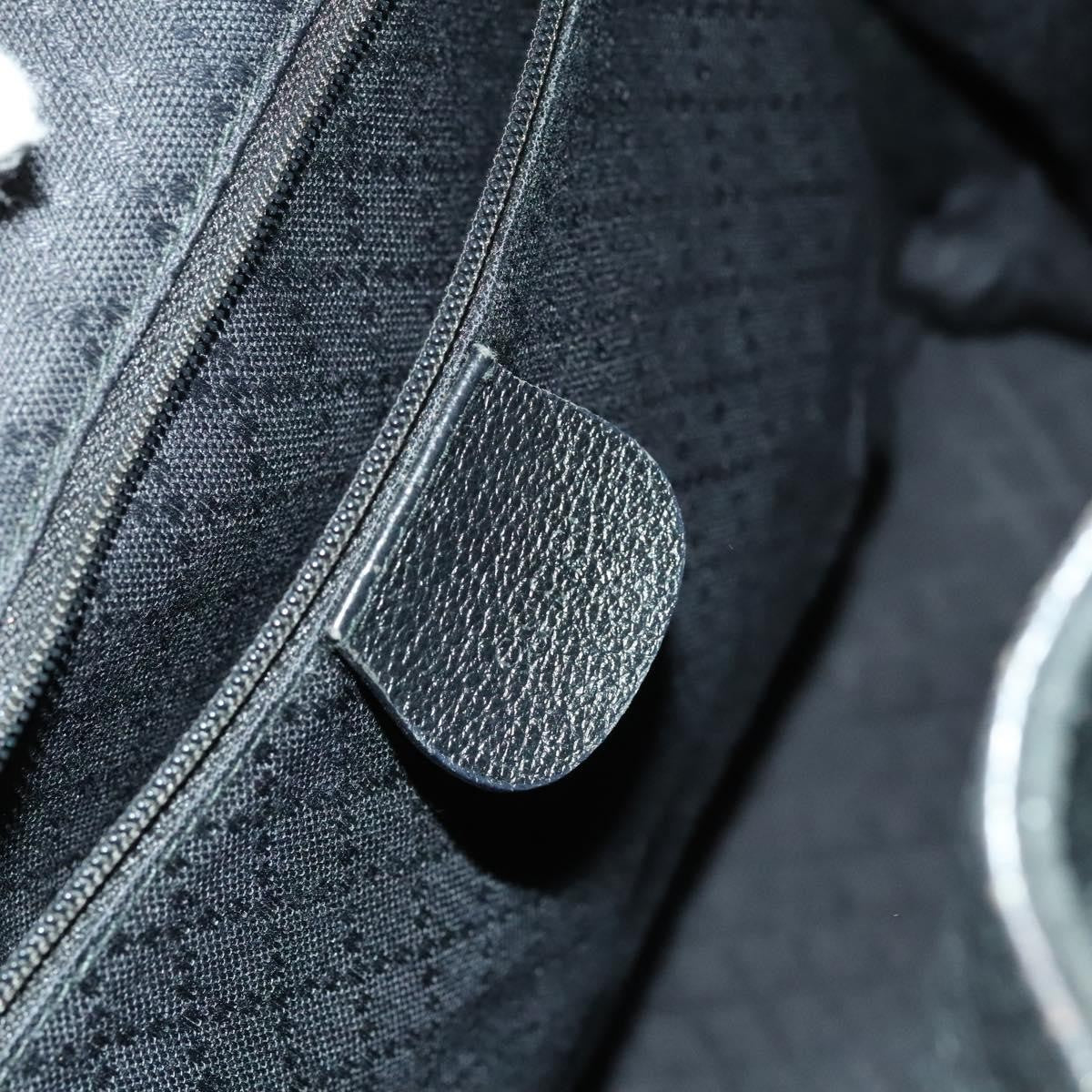 Gucci Vintage Bamboo Backpack Suede, BLACK, SUEDE, Backpack