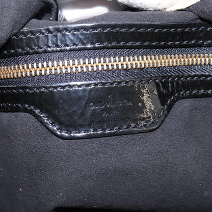 Louis Vuitton L Hobo Surya Leather, Black, Patent Leather, Handbag