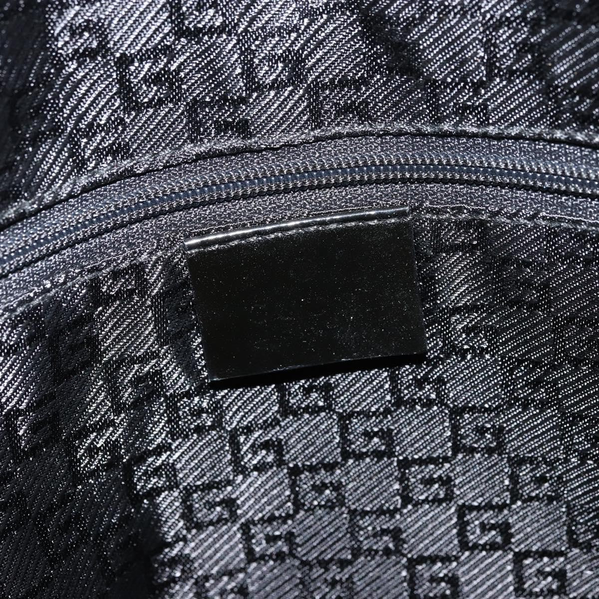 Gucci Vintage tote Canvas, BLACK, CANVAS, Tote bag