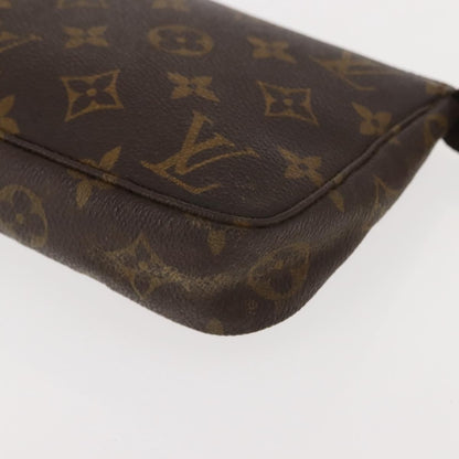 Louis Vuitton Pochette Accessoires NM Monogram Canvas, BROWN, CANVAS, Clutche & pouche
