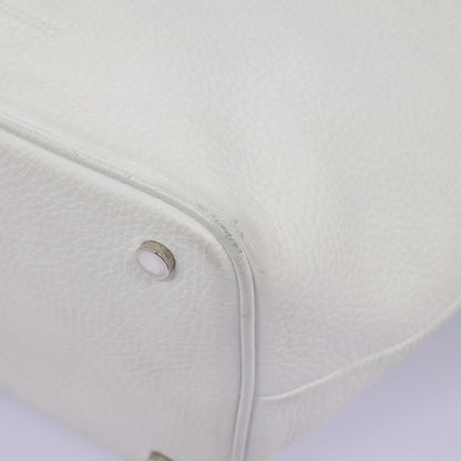 Burberry Shoulder Bag Leather, WHITE, LEATHER, Shoulder bag
