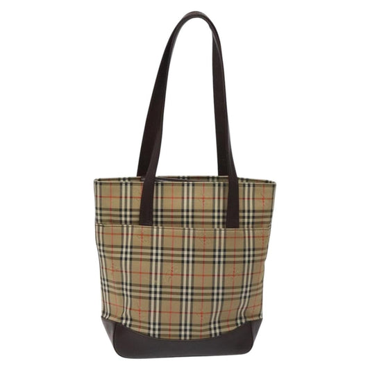 Burberry Nova Check Tote canvas check pattern, BEIGE, CANVAS, Tote bag