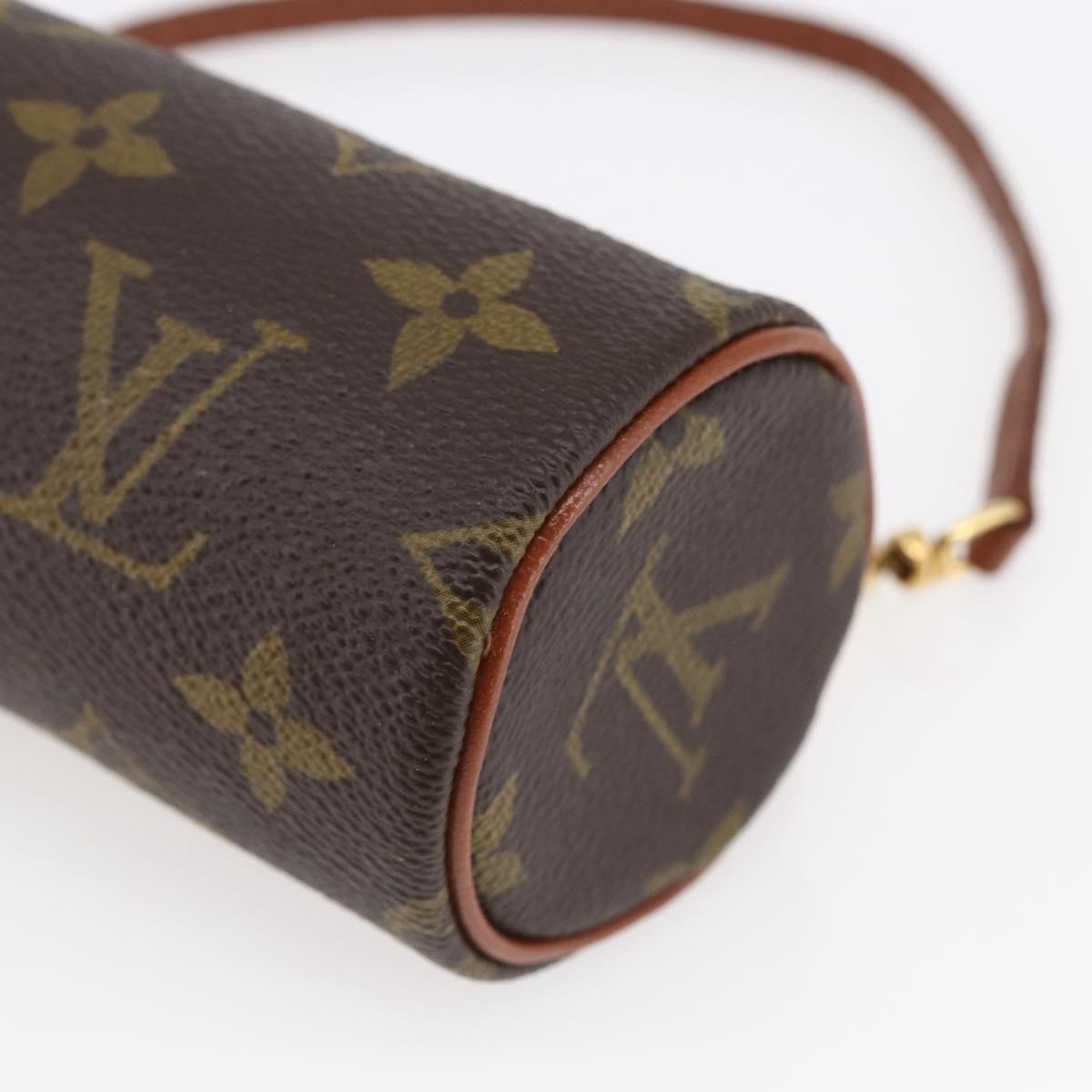 Louis Vuitton Papillon Pochette Monogram Canvas, BROWN, CANVAS, Handbag