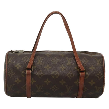 Louis Vuitton Papillon Handbag Monogram Canvas, BROWN, CANVAS, Handbag