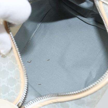 Celine Macadam Handbag Macadam with leather, SILVER, CANVAS, Handbag