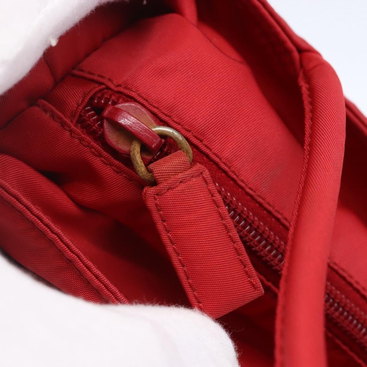 Prada Vintage Tote Tessuto, RED, NYLON, Tote bag