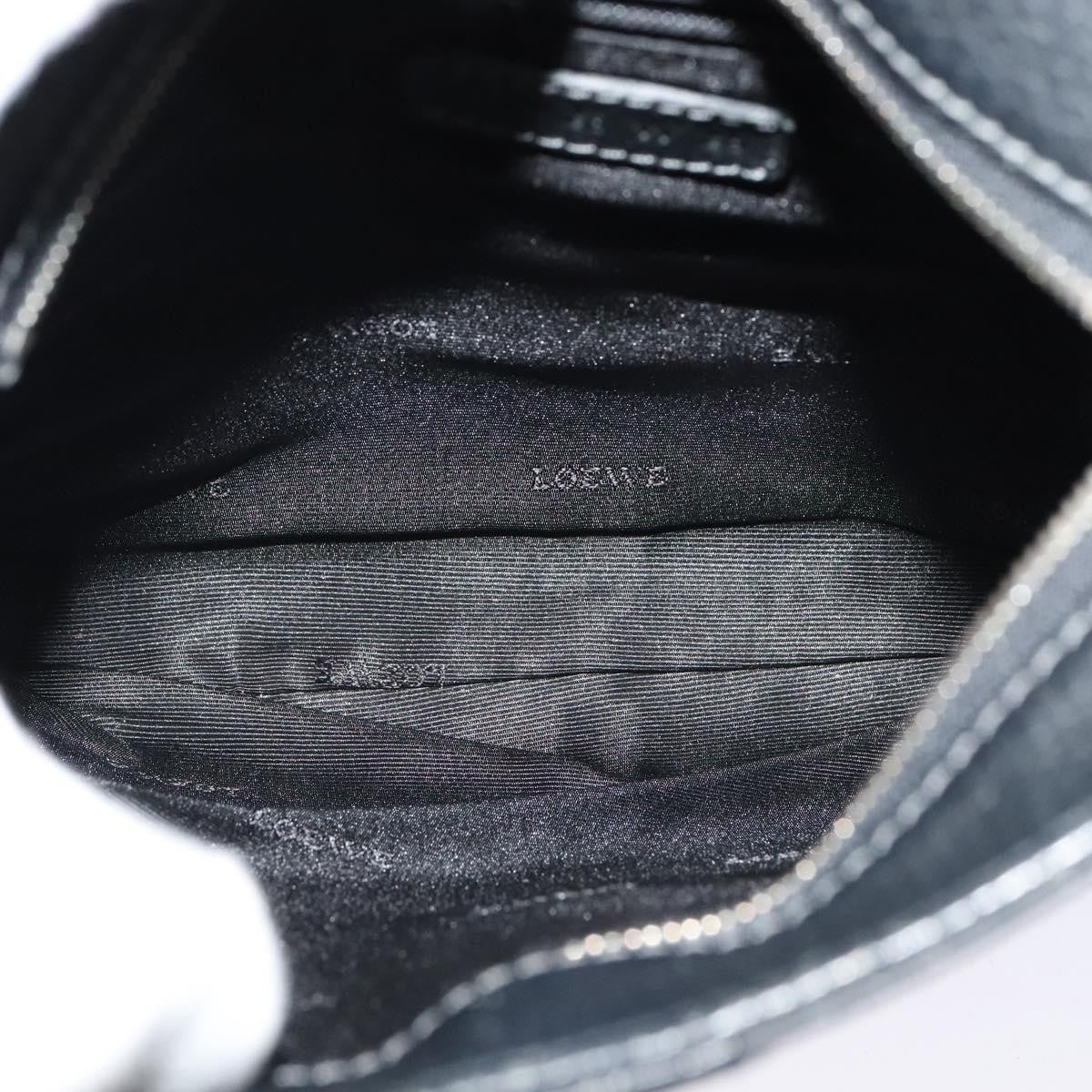 Loewe Vintage Shoulder Bag Leather, BLACK, LEATHER, Shoulder bag