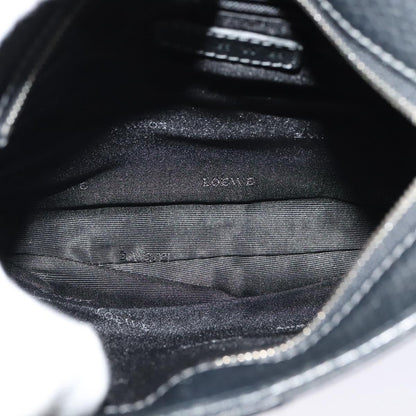 Loewe Vintage Shoulder Bag Leather, BLACK, LEATHER, Shoulder bag
