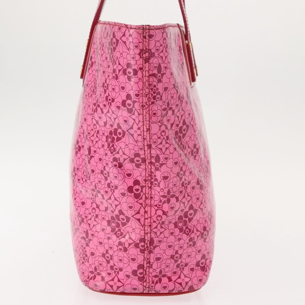 Louis Vuitton Voyage Tote Cosmic Blossom, PINK, PATENT_LEATHER, Tote bag