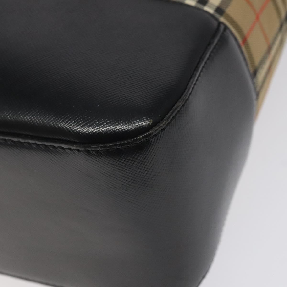 Burberry Shoulder Bag Nova Check Canvas, BEIGE, CANVAS, Shoulder bag