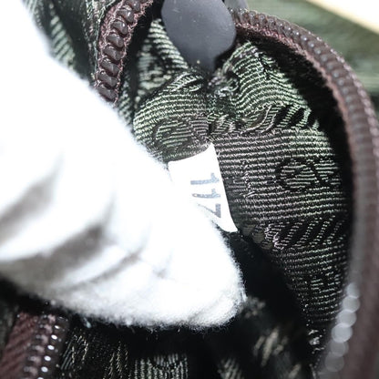 Prada Vintage Handbag Canvas, BEIGE, CANVAS, Handbag