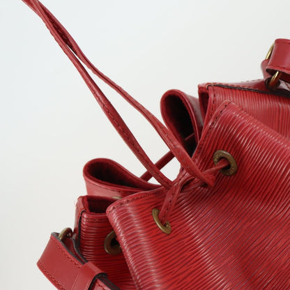 Louis Vuitton Noe Handbag Epi Leather, RED, LEATHER, Shoulder bag
