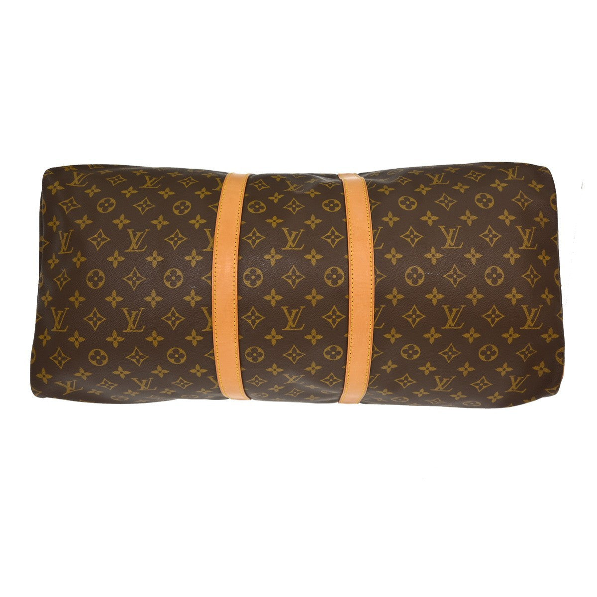 Louis Vuitton Keepall Bag Monogram Canvas, Brown, Canvas, Travel Bag
