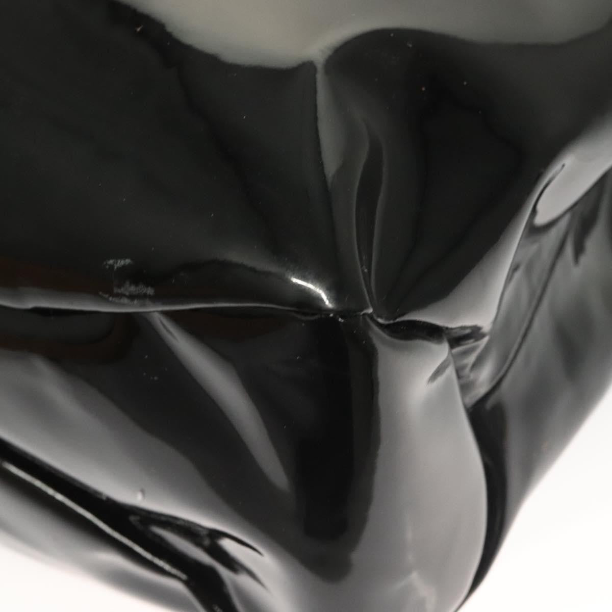 Salvatore Ferragamo Vala Handbag Patent leather, BLACK, PATENT_LEATHER, Handbag