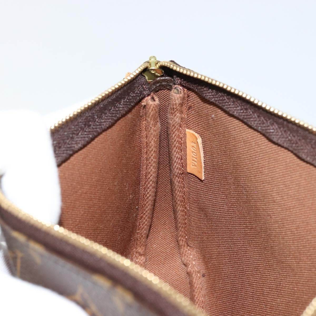 Louis Vuitton Pochette Accessoires NM Monogram Canvas, Brown, Canvas, Clutch