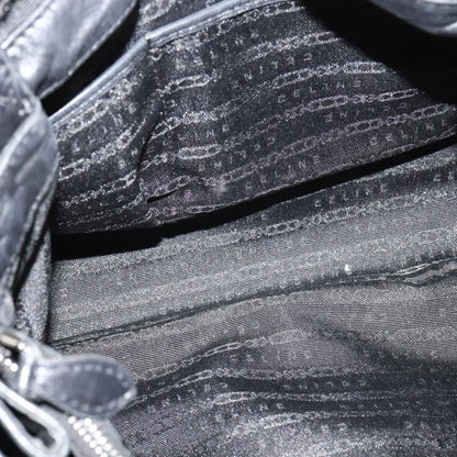 Celine Handbag Leather, BLACK, LEATHER, Handbag
