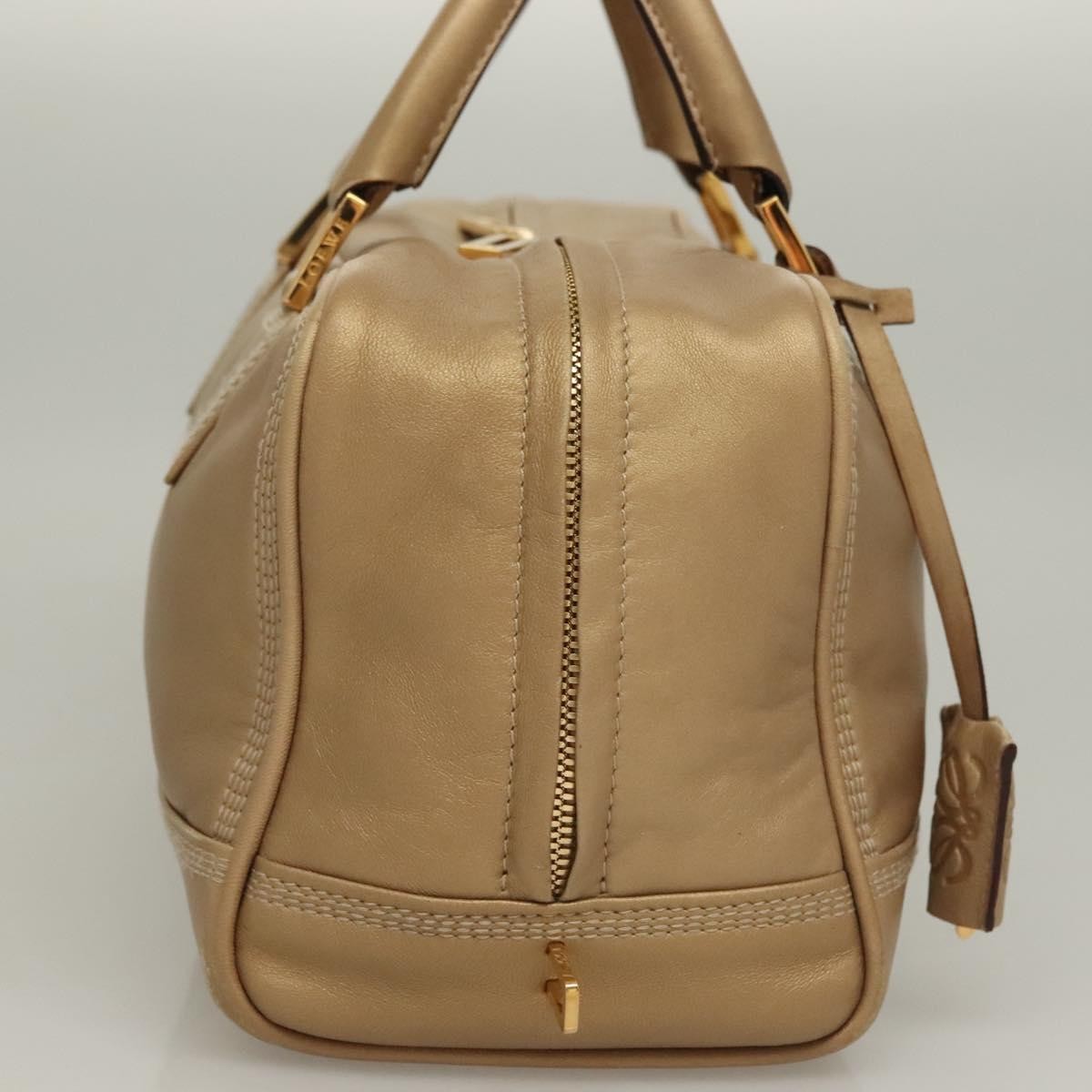 Loewe Amazona Bag Leather, GOLD, LEATHER, Handbag