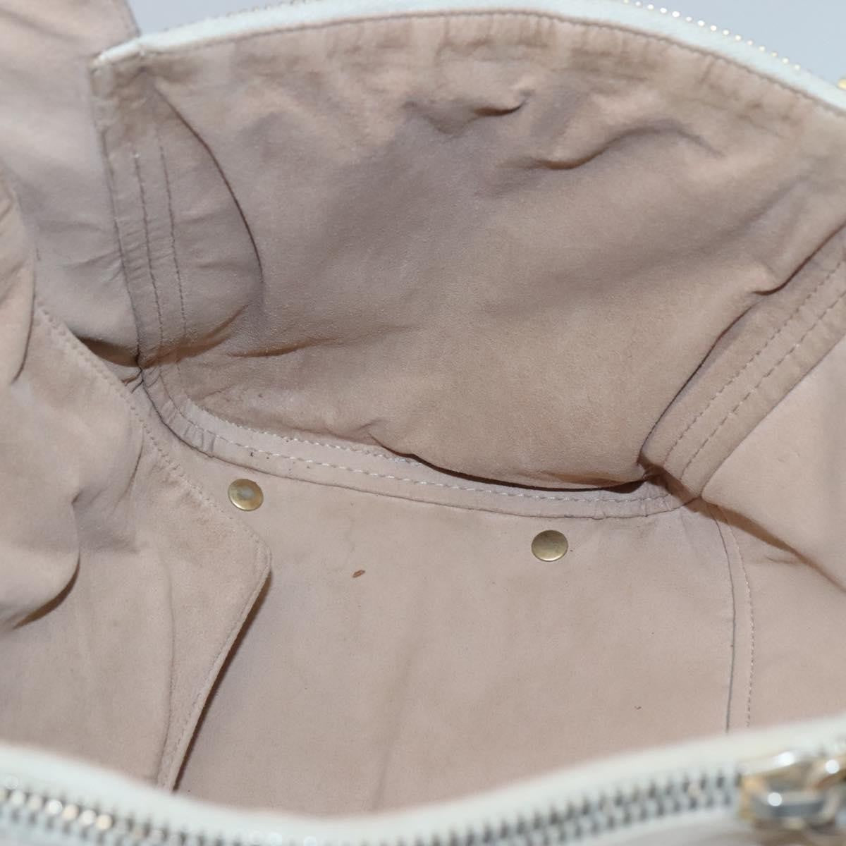 Salvatore Ferragamo Gancini Tote Leather, BEIGE, LEATHER, Tote bag