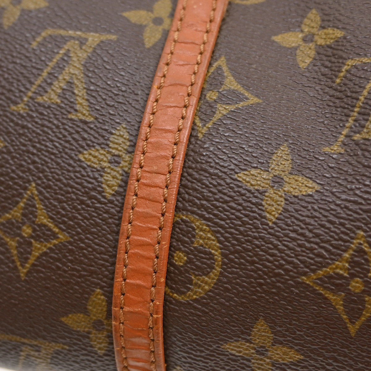 Louis Vuitton Papillon Handbag Monogram Canvas, Brown, Canvas, Handbag