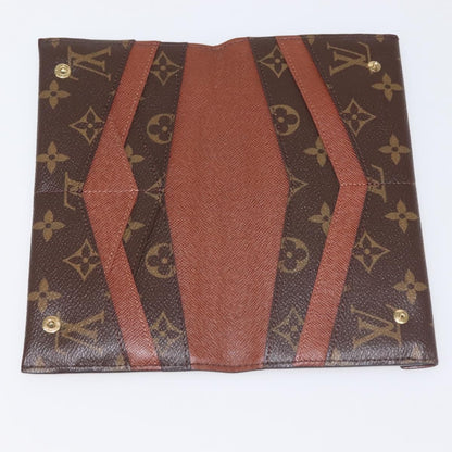 Louis Vuitton Origami Wallet Monogram Canvas, BROWN, CANVAS, Wallets