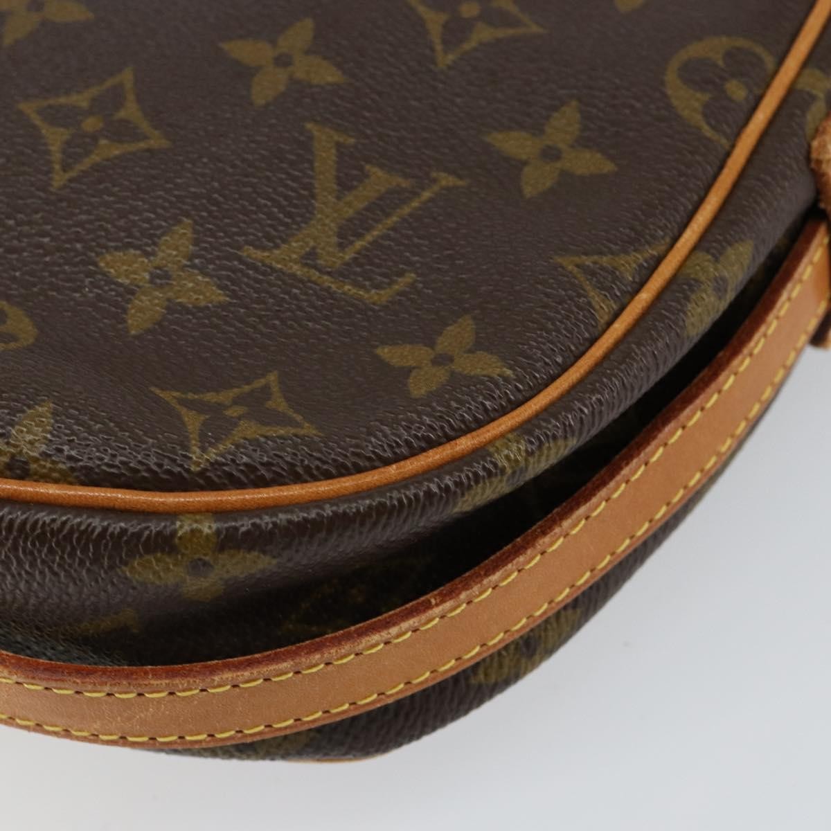 Louis Vuitton Jeune Fille Handbag Monogram Canvas, BROWN, CANVAS, Shoulder bag